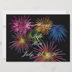 Explodieren von Fireworks Thunder_Cove