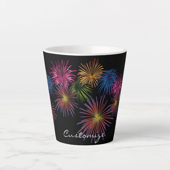 Explodieren von Fireworks Thunder_Cove Milchtasse (Vorderseite)