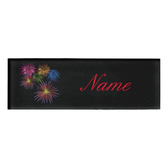 Explodieren von Fireworks Thunder_Cove Namenschild (Vorderseite)