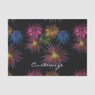Explodieren von Fireworks Thunder_Cove Seidenpapier