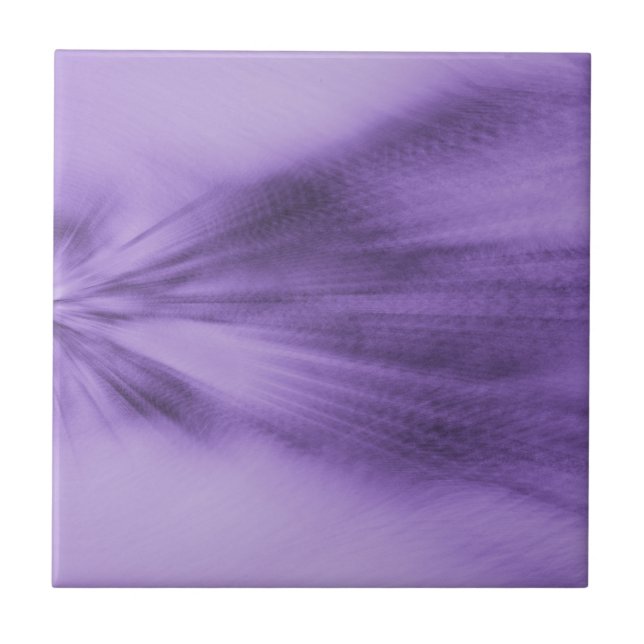 Explodierender Lavendel Fliese (Vorderseite)