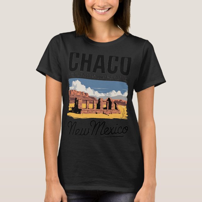Explore Chaco Culture National Park New Mexico  T-Shirt (Vorderseite)