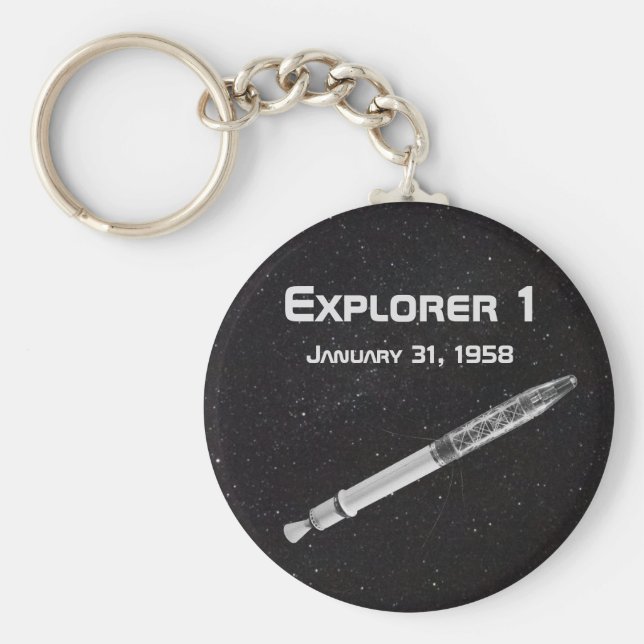 Explorer 1 Satellit Schlüsselanhänger (Vorne)