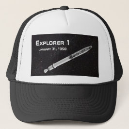 Explorer 1 Satellit Truckerkappe