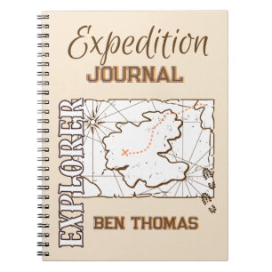 Explorer Expedition Spiral Notebook Notizblock