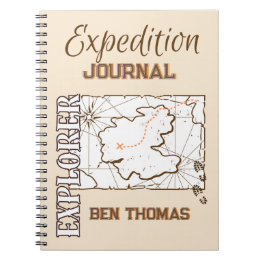 Explorer Expedition Spiral Notizbuch Notizblock