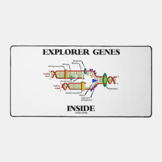 Explorer-Gene in-DNA-Replikation Schreibtischunterlage