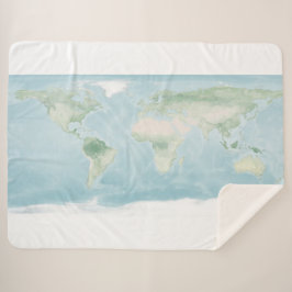 Explorer-Karte der Erdoberfläche Sherpadecke