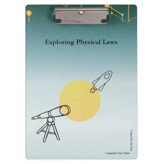 Exploring Physical Laws Clipboard Klemmbrett