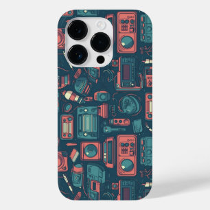 Explosion aus der Vergangenheit: Technik der 80er Case-Mate iPhone 14 Pro Hülle