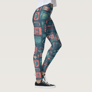 Explosion aus der Vergangenheit: Technik der 80er  Leggings
