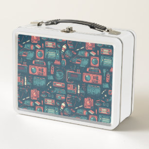 Explosion aus der Vergangenheit: Technik der 80er  Metall Brotdose