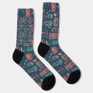 Explosion aus der Vergangenheit: Technik der 80er Socken
