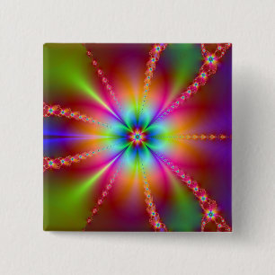 Explosion der Farbe Button