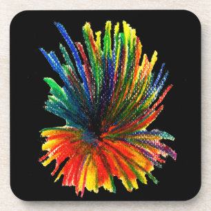 Explosion der Farben Untersetzer