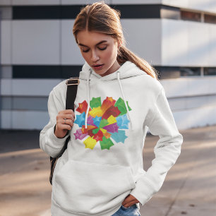 Explosion der Sternenhimmel Hoodie
