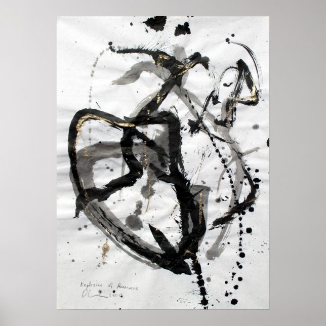 Explosion des Bewusstseins Poster (Vorne)