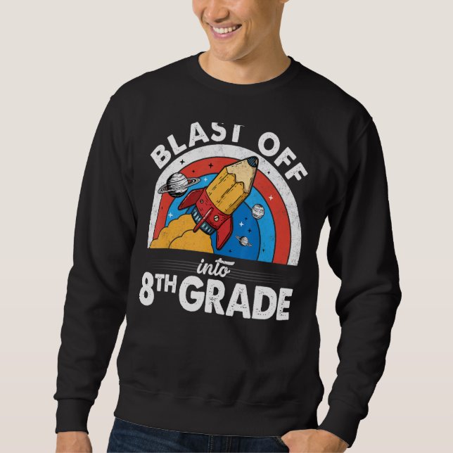 Explosion in den 8. sweatshirt (Vorderseite)