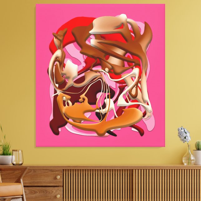 Explosion of Frozen Flavors Leinwanddruck (Insitu (Wohnzimmer))