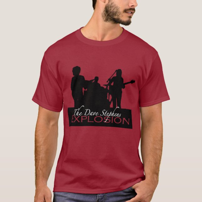 Explosion Sillouette T-Shirt (Vorderseite)