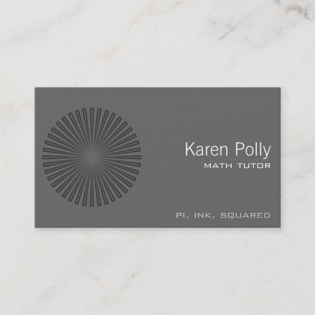 Explosion Visitenkarte (Vorderseite)