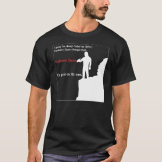 Explosions-Soße-Dunkelheits-Shirt T-Shirt