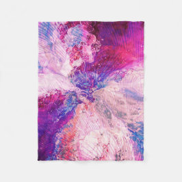 Explosionsfarbige Fleece-Decke Fleecedecke