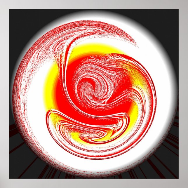 Explosionsstar Poster (Vorne)