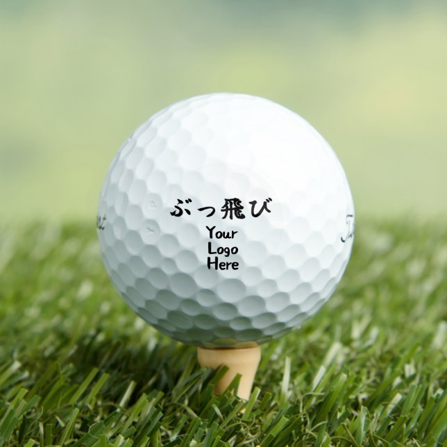 Explosive Distance (Buttobi) Japanese Kanji Golfball (Insitu T-Shirt)