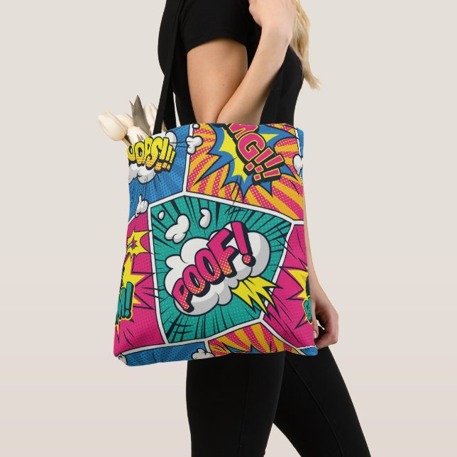 Explosive Retro-Comic-Pop-Art (Von Nahem)