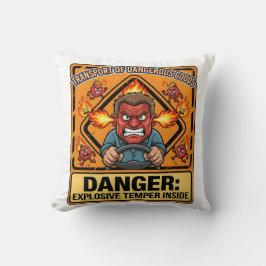 Explosive Temper Trucker | ADR digital download Kissen