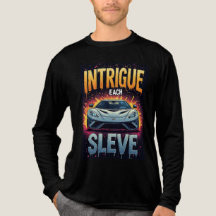 Explosiver Sportwagen Tri-Blend Shirt