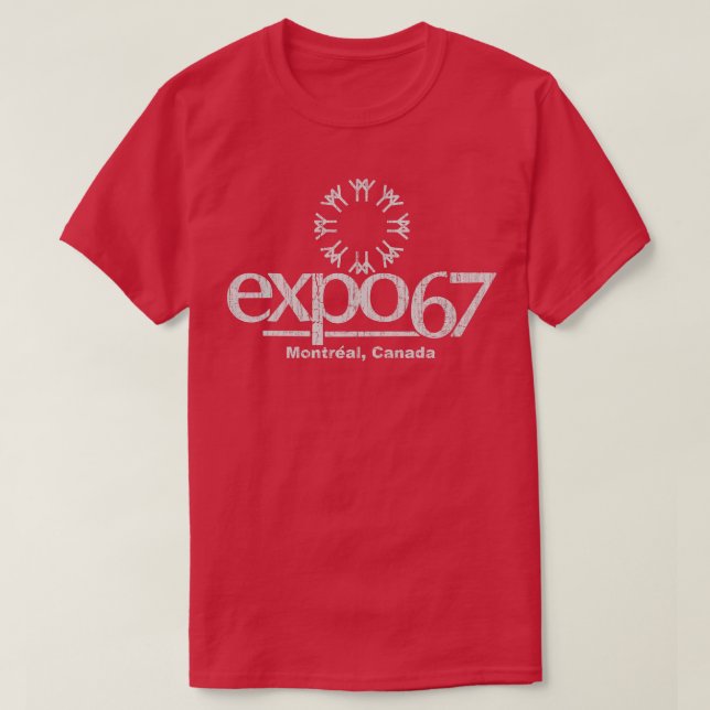 Expo 67 Montreal 1967 T-Shirt (Design vorne)