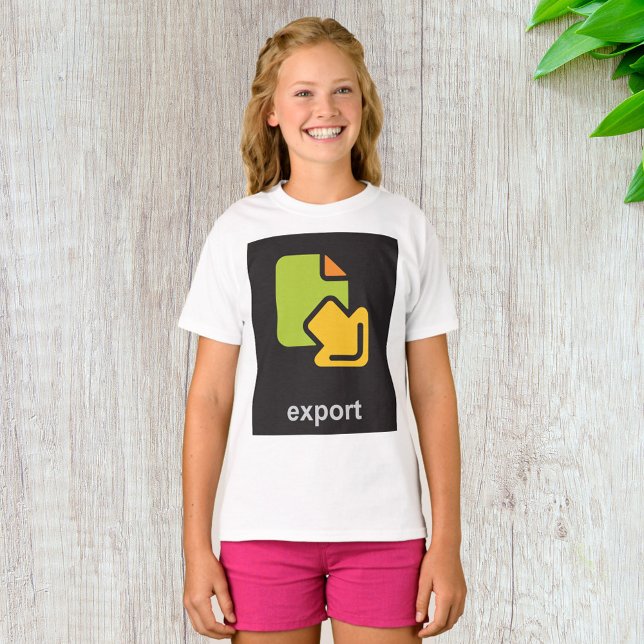 Exportsymbol T-Shirt (Von Creator hochgeladen)