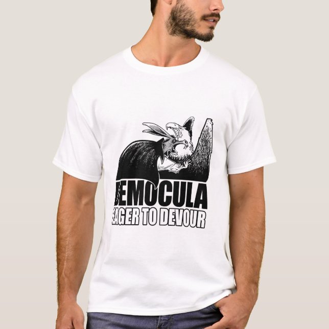 Exposee Democula: bestimmt, Amerika abzulassen T-Shirt (Vorderseite)