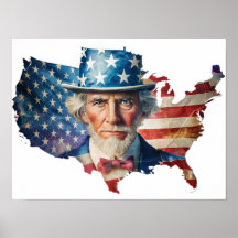 Exposition der amerikanischen Flagge und USA Map P