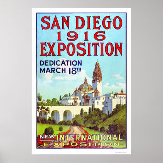 Exposition San Diego 1916 Poster