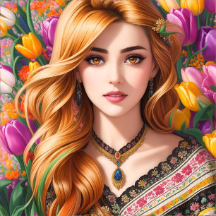 Express Deine tiefen Gefühle der Liebe mit Blume - T-Shirt