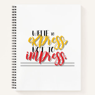 Express Notebook Notizbuch