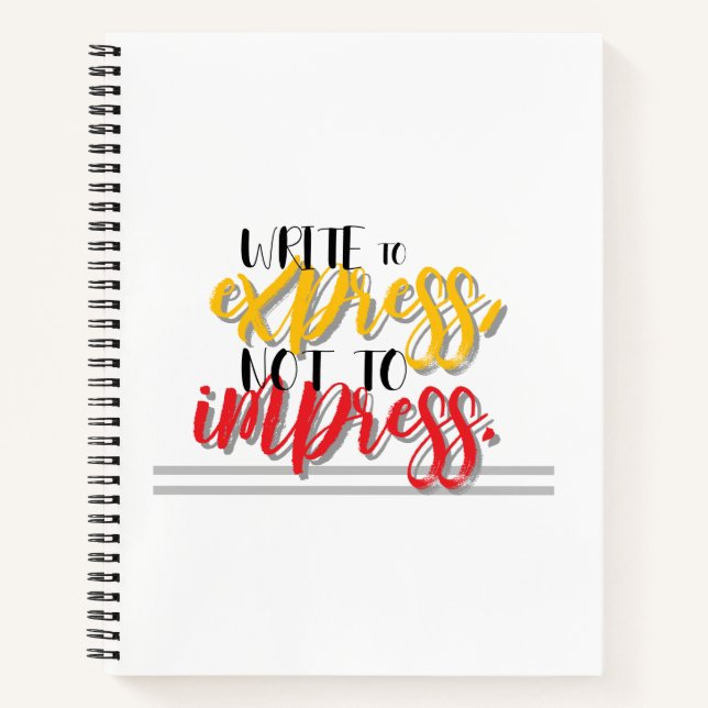Express Notebook Notizbuch (Vorderseite)