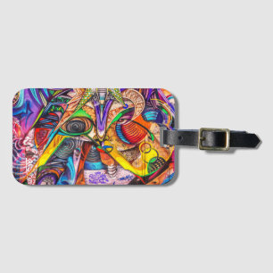 Express Your Urban Spirit: Graffiti Art Gepäckanhänger