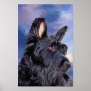 Expression ist alles, was Scottish Terrier Dog Poster