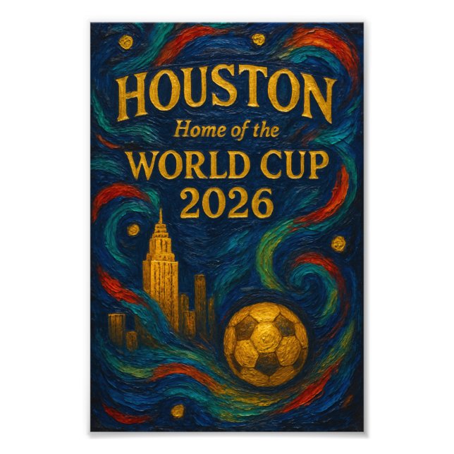 Expressionistische Houston-Weltmeisterschaft Deep  Fotodruck (Vorne)