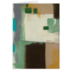 Expressionistische Malerei mit starken Pinselstric