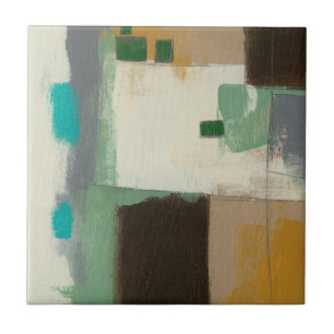 Expressionistische Malerei mit starken Pinselstric Fliese