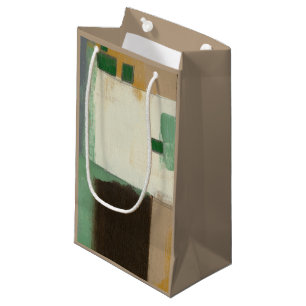 Expressionistische Malerei mit starken Pinselstric Kleine Geschenktüte