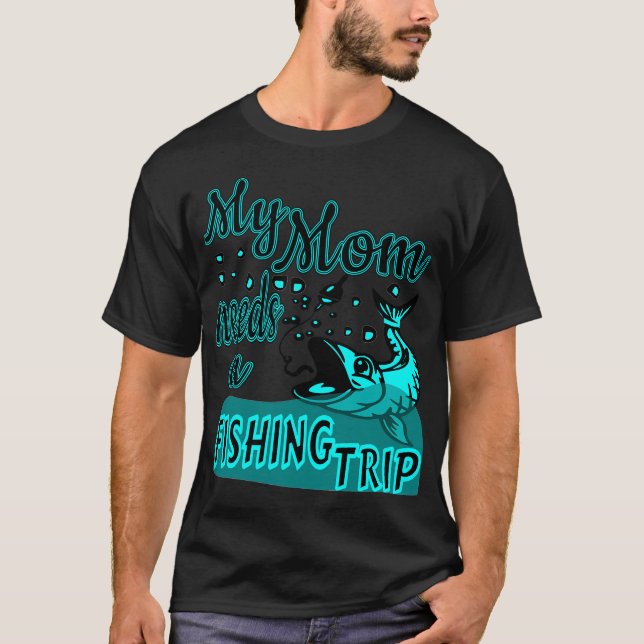 expressionistisches Gemälde einer Katze beim Fisch T-Shirt (Vorderseite)
