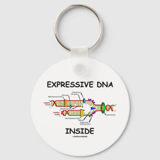 Expressive DNA Inside (DNA-Replikation) Schlüsselanhänger