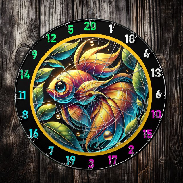 Exquisite Betta Dartboard Masterpiece Dartscheibe (Von Creator hochgeladen)