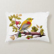 Exquisite Bird-Design Kissen, Grace your Zuhause!"